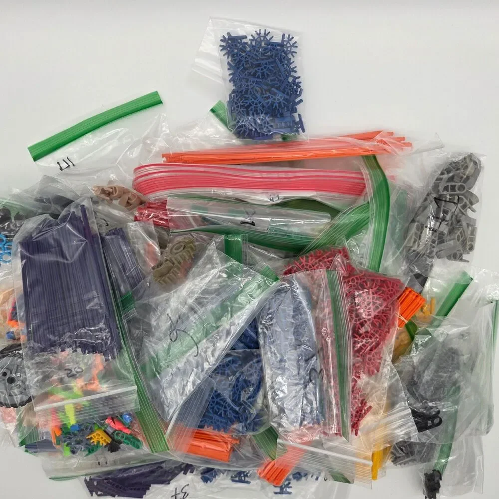 Micro K'Nex Bulk Lot 4 pounds Rods Connectors Miscellaneous Pieces
